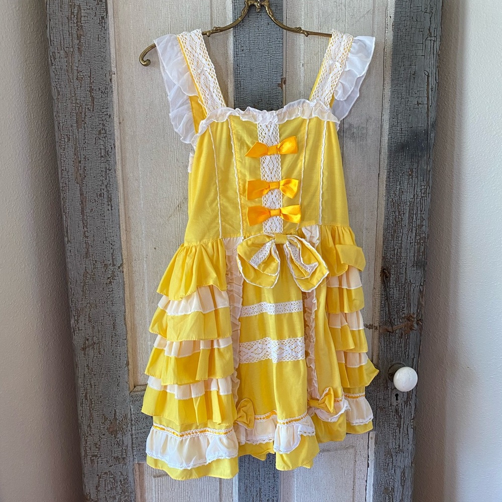 Yellow Sweet Lolita dress
